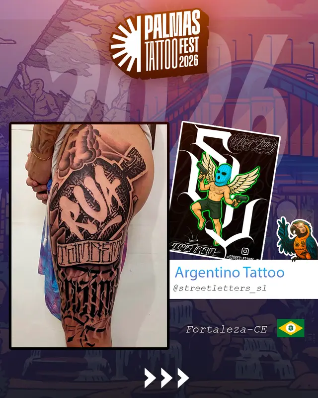 Arte de divulgação de Argentino Tattoo