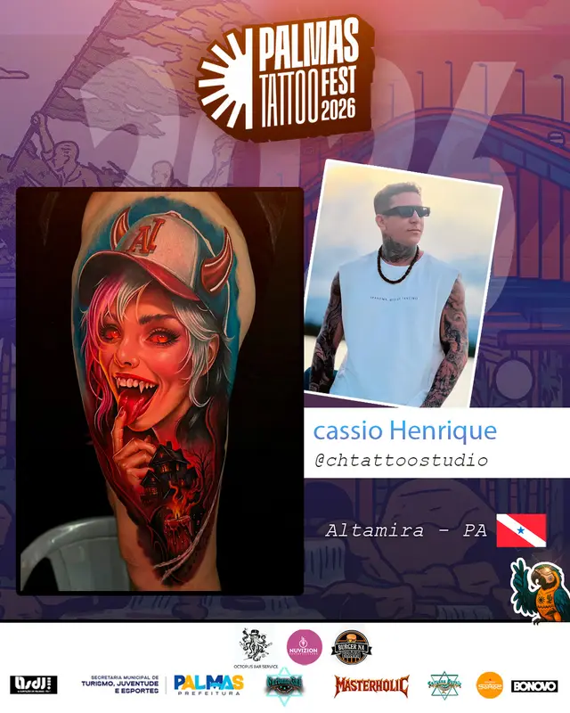 Arte de divulgação de Cassio Henrique