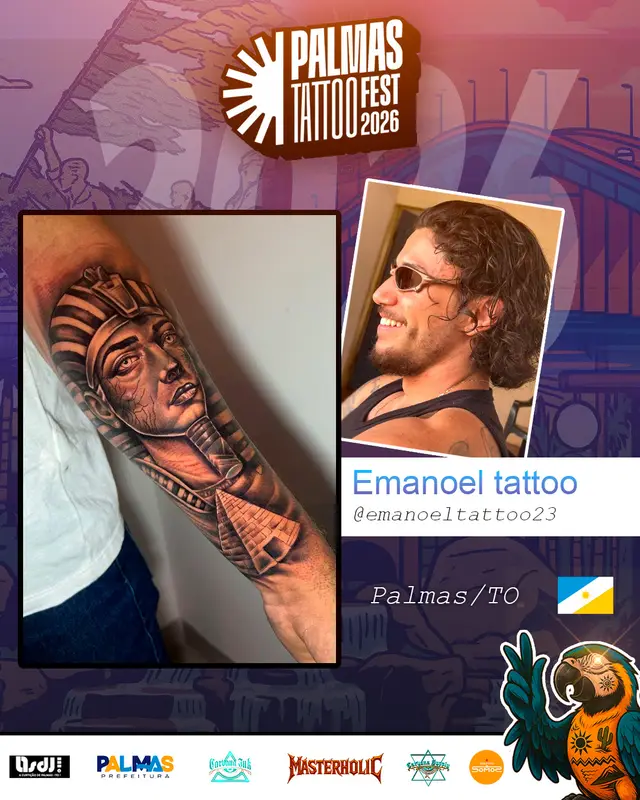 Arte de divulgação de Emanoel Tattoo