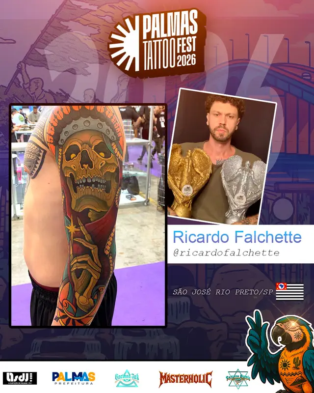Arte de divulgação de Ricardo Falchette
