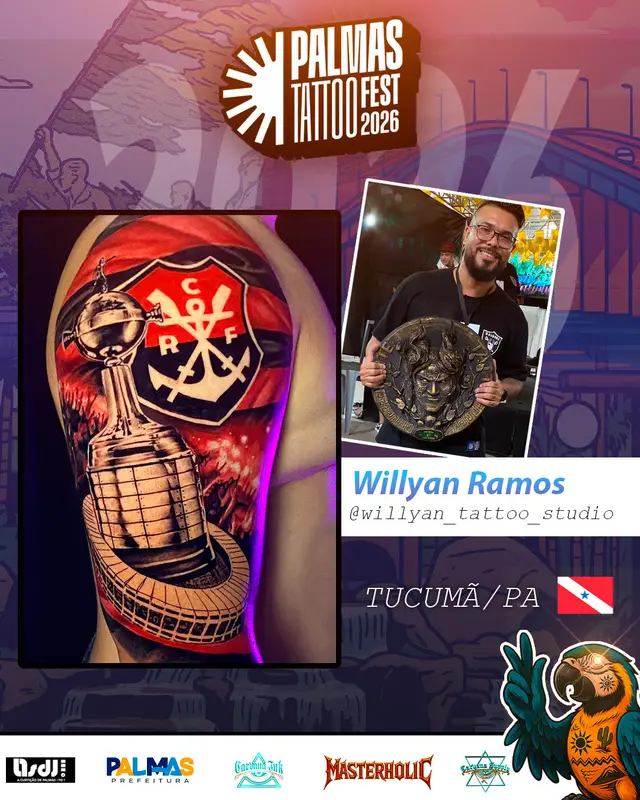 Arte de divulgação de Willyan Ramos