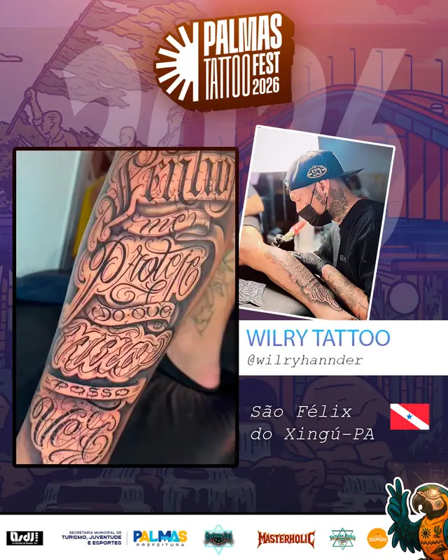 Arte de divulgação de Wilry Tattoo