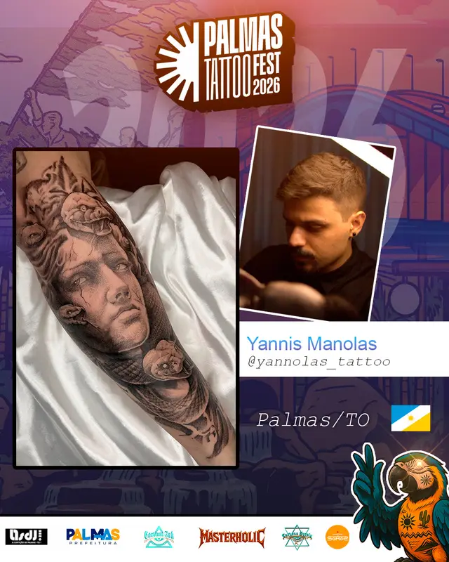 Arte de divulgação de Yannis Manolas